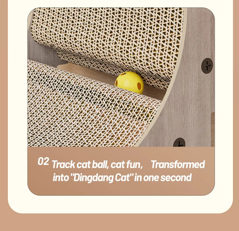 China Manufacturer Wall Mounted L Shape Cat Scratcher Cardboard Large Cat Toys Wood Scratcher Furniture